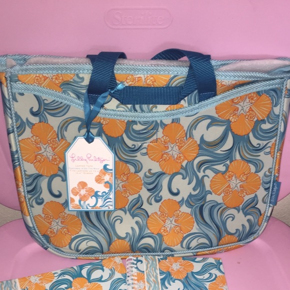 NEW Lilly Pulitzer Laptop tote bag 15 - Picture 3 of 7